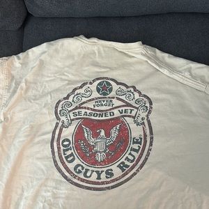 Old guys rule tee